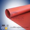 2 sides fire protect high silica cloth with silicone coatings du